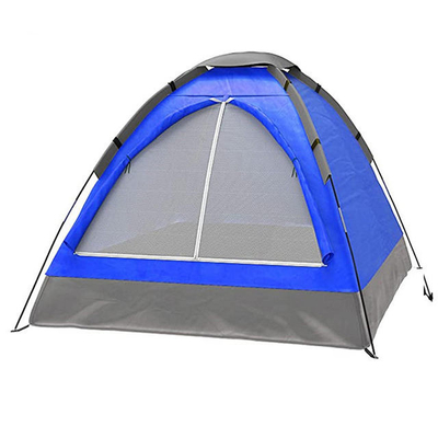 198cm X 147cm διπλή στρώματος υπαίθρια γεγονότος σκηνή Backpacking 2 ατόμων σκηνών ελαφριά