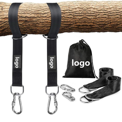 Extra Duty Polyester Tree Swing Hanging Kit Ιμάντας με Carabiner Βαθμολογημένο για 1200 λίβρες